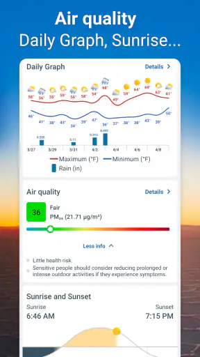 Meteored - 14日間天気 screenshot