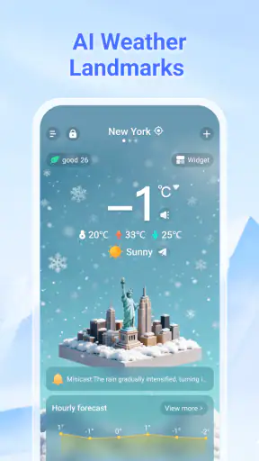 WeatherSight - ライブ天気予報 screenshot