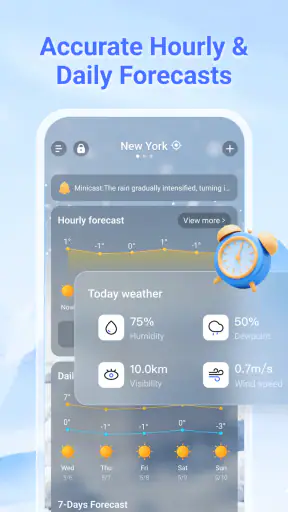 WeatherSight - ライブ天気予報 screenshot