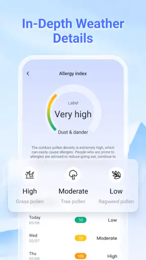 WeatherSight - ライブ天気予報 screenshot