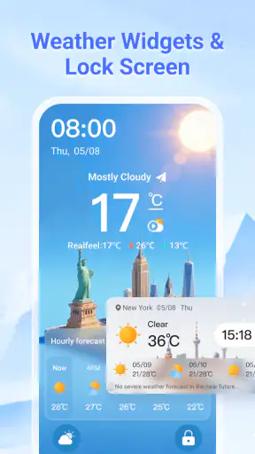 WeatherSight - ライブ天気予報 screenshot