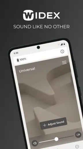 WIDEX ALLURE screenshot