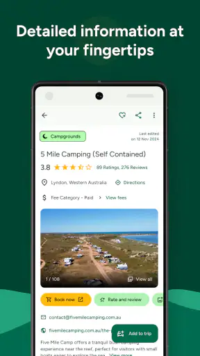 WikiCamps Australia screenshot