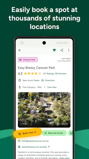 WikiCamps Australia screenshot