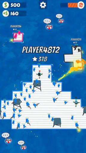 いかだ戦争：クレージーな海のバトル screenshot