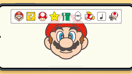 かおマリオ screenshot