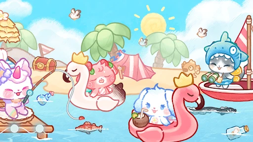 かわいい猫の世界：アバターライフ screenshot