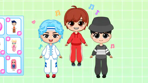 ちび Chibi 人形 女の子 ゲーム チビ きせかえゲーム screenshot