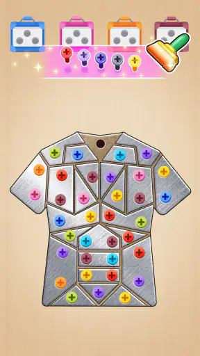 ねじねじパズル screenshot