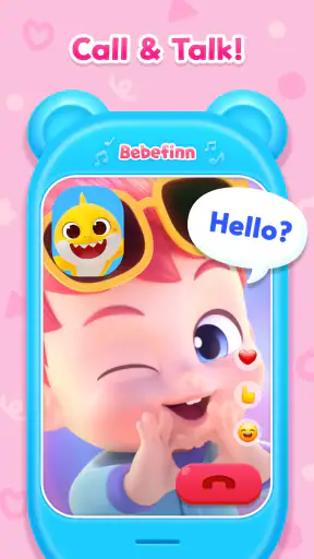 べべフィンの電話遊び：子供向けゲーム screenshot