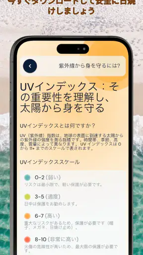 サントラッカー：UVインデックスと日焼け screenshot