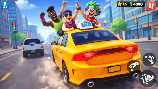 タクシー運転手：クレイジーシティ screenshot