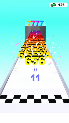 ナンバーマージラン : 数字シューティング screenshot