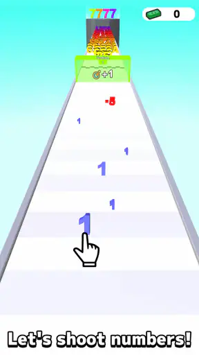 ナンバーマージラン : 数字シューティング screenshot