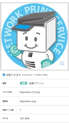 ネットワークプリント screenshot