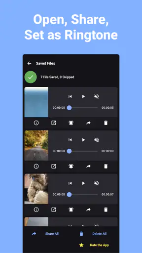 動画をMP3に変換 - 音声抽出・着信音作成 screenshot