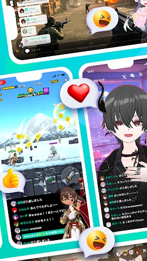 ミラティブ 顔出しなしのアバターでゲーム・ライブ配信 screenshot