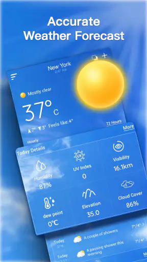 ライブ天気予報：2026年の正確な天気 screenshot