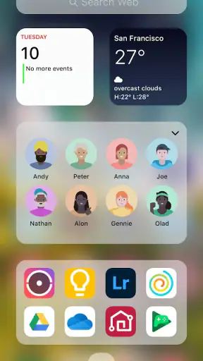 ランチャー iOS 17 Lite screenshot