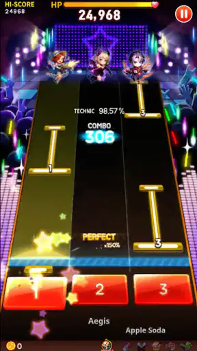 リズムスター: ミュージック・アドベンチャー screenshot