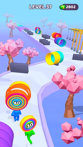 レイヤーマン3D:走って収集 screenshot