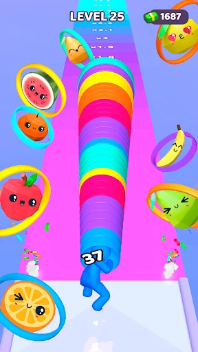 レイヤーマン3D:走って収集 screenshot