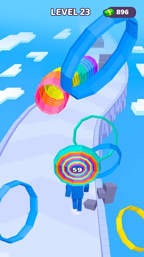 レイヤーマン3D:走って収集 screenshot