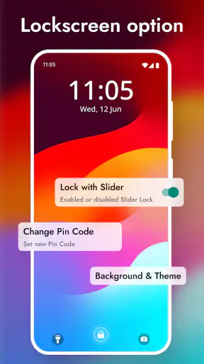 ロック画面 OS 17 screenshot