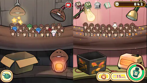 元祖 なめこ栽培キット - 癒しの放置＆育成ゲーム screenshot