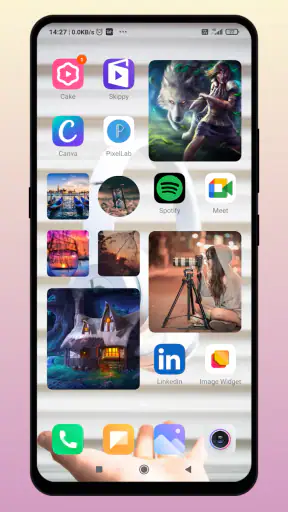 写真ウィジェットが簡単 screenshot