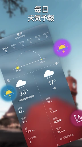地域の天気予報-正確な天気とアラート screenshot