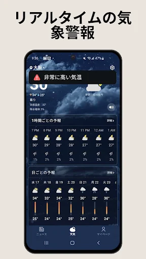 地域天気ニュース - レーダー screenshot