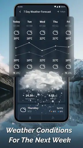 天気を感じよう screenshot