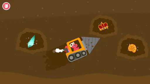 恐竜掘削機 - 子供向け建設ゲーム screenshot