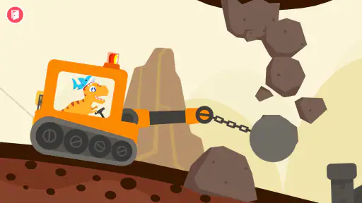 恐竜掘削機 - 子供向け建設ゲーム screenshot