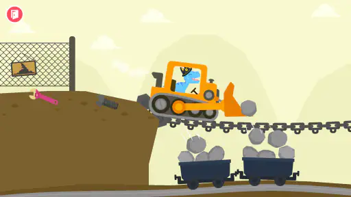 恐竜掘削機 - 子供向け建設ゲーム screenshot