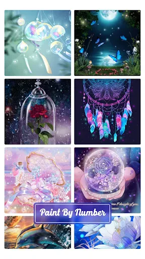 数で塗り絵 - 塗り絵ブック＆パズルゲーム screenshot