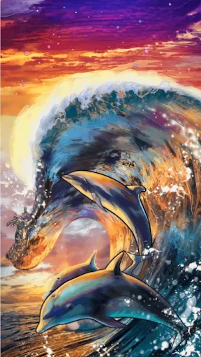 数で塗り絵 - 塗り絵ブック＆パズルゲーム screenshot