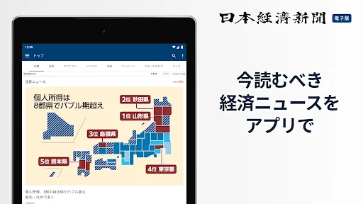 日本経済新聞 電子版【公式】／経済ニュースアプリ screenshot