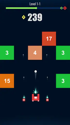 炎の英雄2D — 宇宙射撃手 screenshot