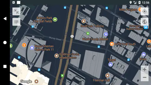 現在地：GPS地図、場所の保存 screenshot