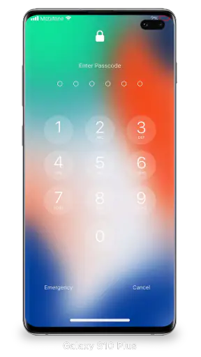 画面のロックと通知iOS 26 screenshot