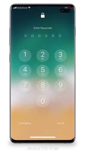 画面のロックと通知iOS 26 screenshot