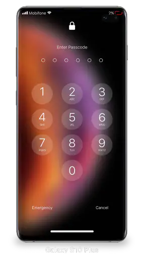画面のロックと通知iOS 26 screenshot