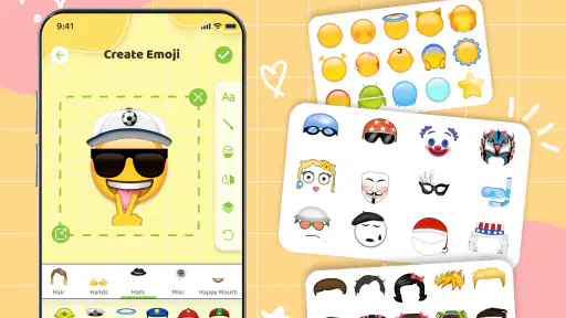面白い絵文字メーカー screenshot