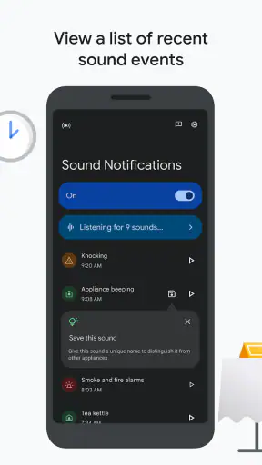 音声文字変換＆音検知通知 screenshot
