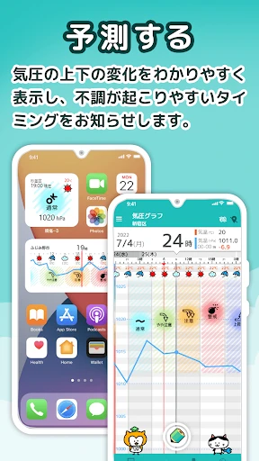 頭痛ーる-天気予報で体調管理 screenshot