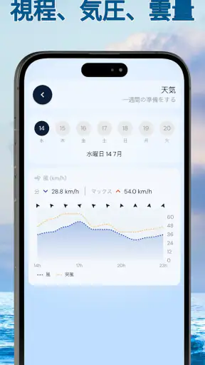 風レーダーマップ - 風速計 screenshot