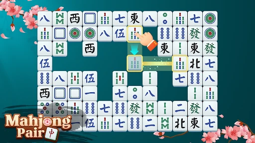 麻雀ペア：マッチングパズル screenshot