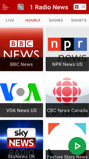 1 Radio News - Listen to News screenshot